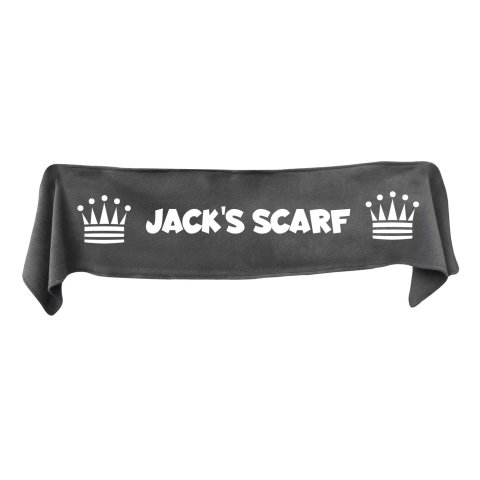 Medium (100cm x 20cm) with Princess Theme - Grey Fleece Fabric (Personalised with Text)