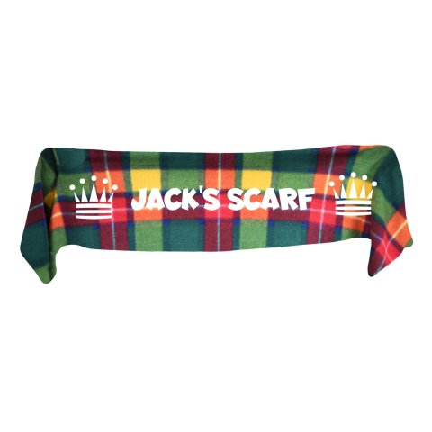 Medium (100cm x 20cm) with Princess Theme - Tartan Fleece Fabric (Personalised with Text)