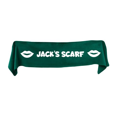 Small (75cm x 15cm) with Little Diva Theme - Dark Green Fleece Fabric (Personalised with Text)