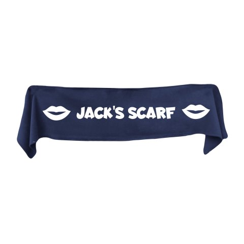 Small (75cm x 15cm) with Little Diva Theme - Navy Blue Fleece Fabric (Personalised with Text)