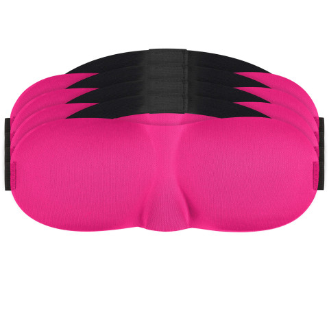 - Fuchsia Pink (Personalised with Text) (Pack of 4)