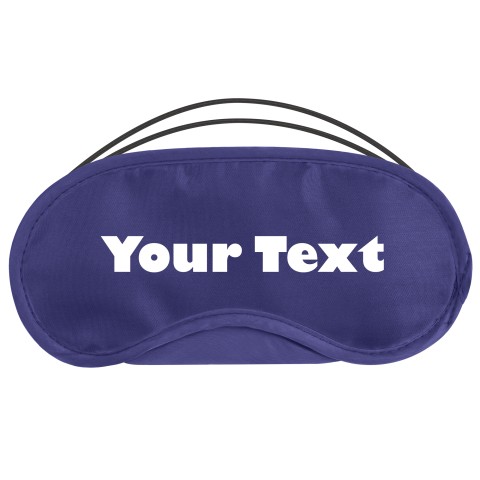 - Navy Blue Polyester (Personalised with Text)