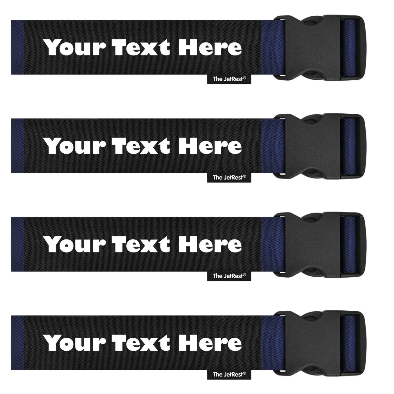 personalised travel straps