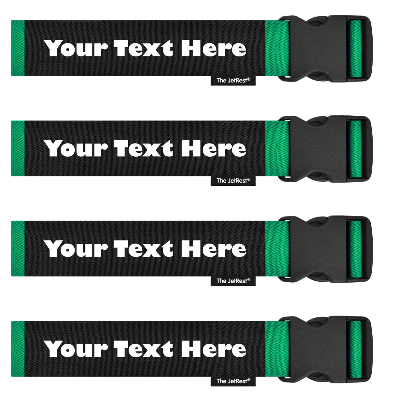 personalised travel straps