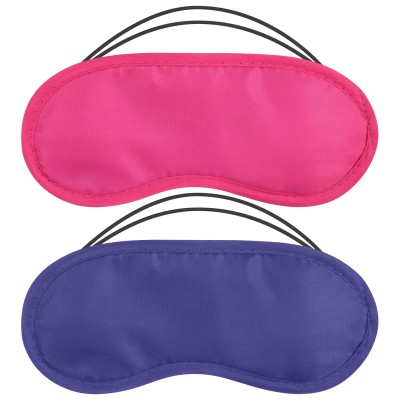 Childrens Eye Masks in Pink and Royal Blue