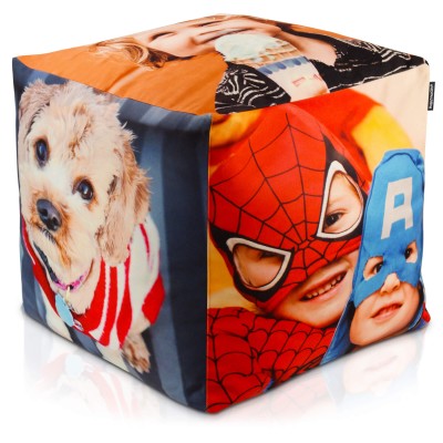 Photo Upload Cube Cushion Available in 25cm and 40cm Sizes