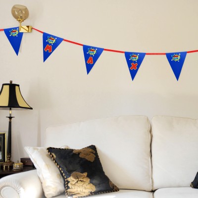 Name Bunting with My Hero Design Lifestyle