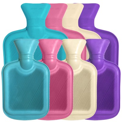 2 Litre Rubber Hot Water Bottle in Various Colours