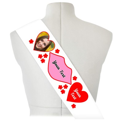 Hen Party Sash with Photo Upload