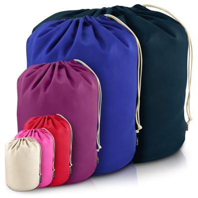 Travel Laundry Bag Made from Cotton and available 6 Sizes