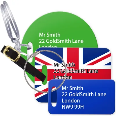 Personalised Luggage Tags