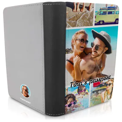 (UK Standard 21cm) (No Icon) Grey (Personalised with Text)