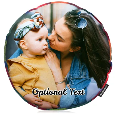 (40cm Circle) - Tartan Fleece Fabric (Personalised with Text)