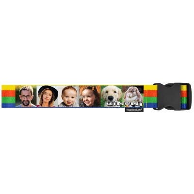 (250cm) Striped with Standard Buckle (Personalised with Text)