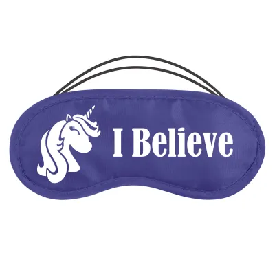 with Unicorn Print - Royal Blue Polyester