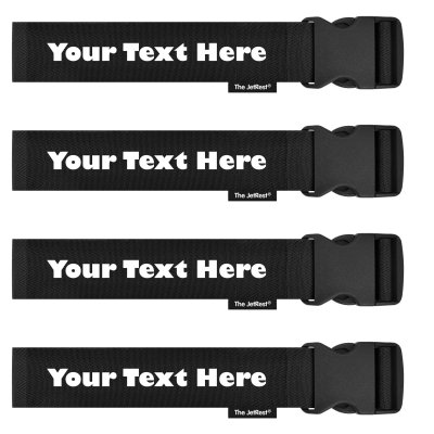 - Length 180cm - Black (Personalised with Text)
