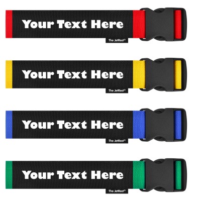 personalised luggage straps studio