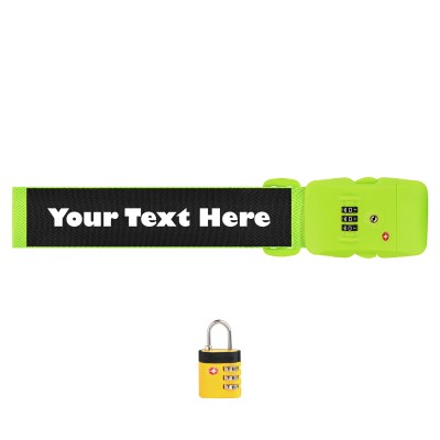 - Green Strap - Yellow Padlock