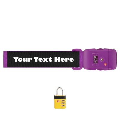 - Purple Strap - Yellow Padlock