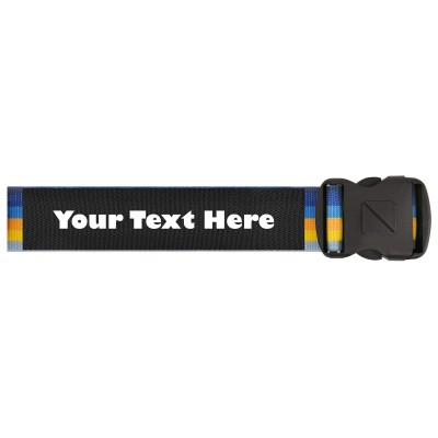 - Blue & Yellow (with Personalised Text)