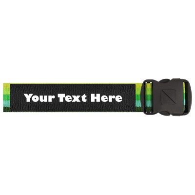 - Green &amp; Yellow (Personalised with Text)