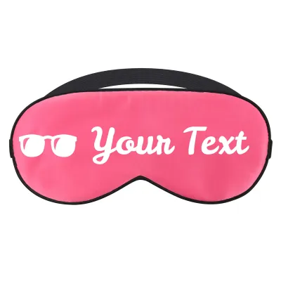 with Sunglasses Theme - Fuchsia Pink (Personalised with Text)