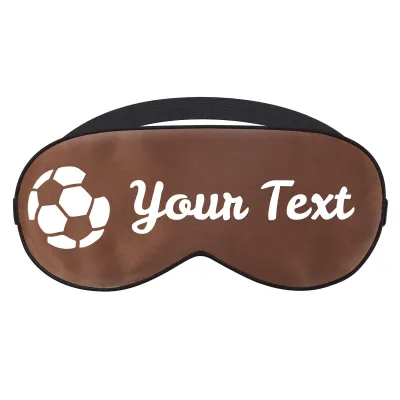 Football Theme - Brown (Personalised with Text)