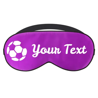Football Theme - Purple (Personalised with Text)