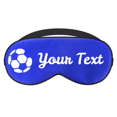 Football Theme - Royal Blue (Personalised with Text)