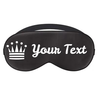 with Princess Theme - Black (Personalised with Text)