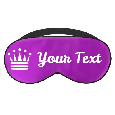 with Princess Theme - Purple (Personalised with Text)