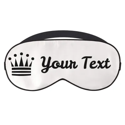 with Princess Theme - White (Personalised with Text)