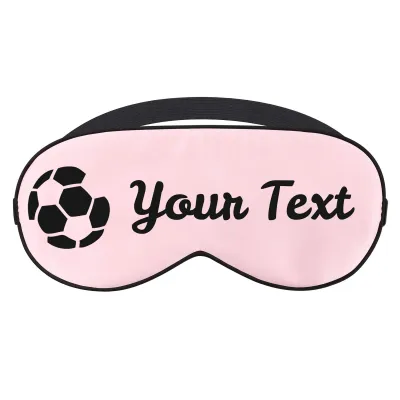 Football Theme - Baby Pink (Personalised with Text)