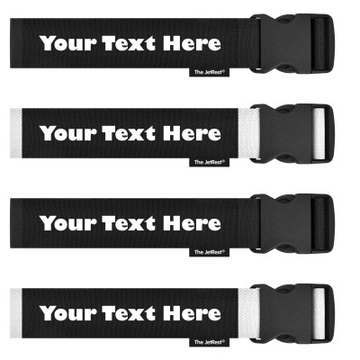 Personalised luggage clearance straps