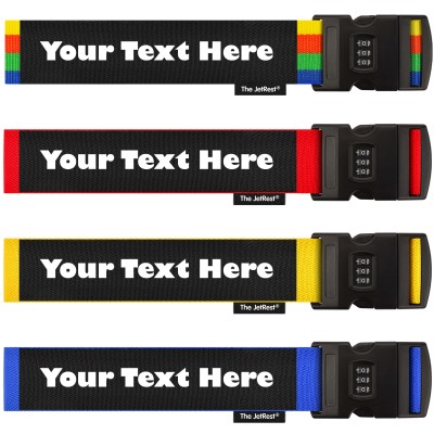 (250cm) - Mixed Pack (Striped, Red, Yellow, Royal) (Personalised with Text)