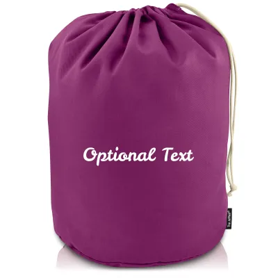 XXL (100cm x 50cm base) - Purple Cotton Fabric (Personalised with Text)