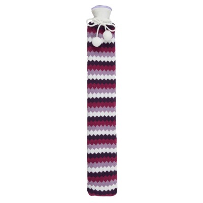 - Purple Chevron Knit