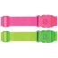 Neon Luggage Straps Available in 2 Colours