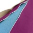 HappySnapGifts® Personalised Yoga Mat Bag - UK Made - Showing Open Zip