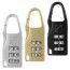 De-Luxe Combination Padlock Available in 3 Colours