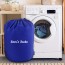 Personalised Travel Laundry Bag In Use at Home