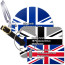 Personalised Union Jack Luggage Tags from HappySnapGifts®