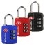 TSA Combination Padlocks by Travel Blue