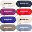 Yoga Eye Pillow with wheat or buckwheat filling shown in various colours