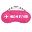 with Aeroplane Design - Fuchsia Pink Polyester